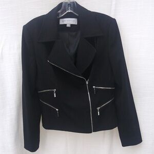 Marc New York Andrew Marc Black Jacket Sz 6
